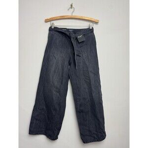 Oat New York Jeans Womens Size 26 Gray Mid Rise Crop Cotton